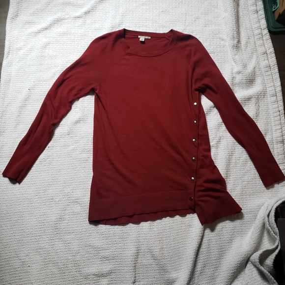 Long red sweater - Picture 2 of 4
